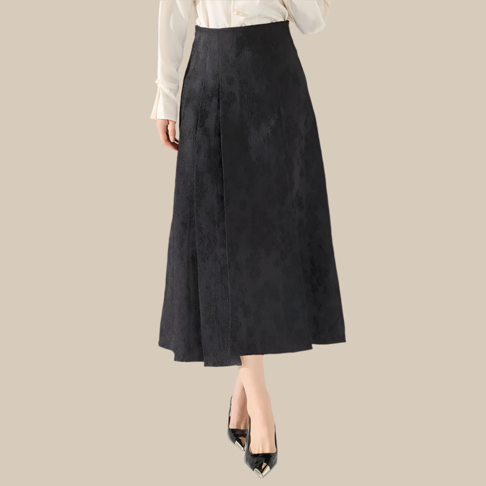 Jacquard Elegante Paardenrok Dames