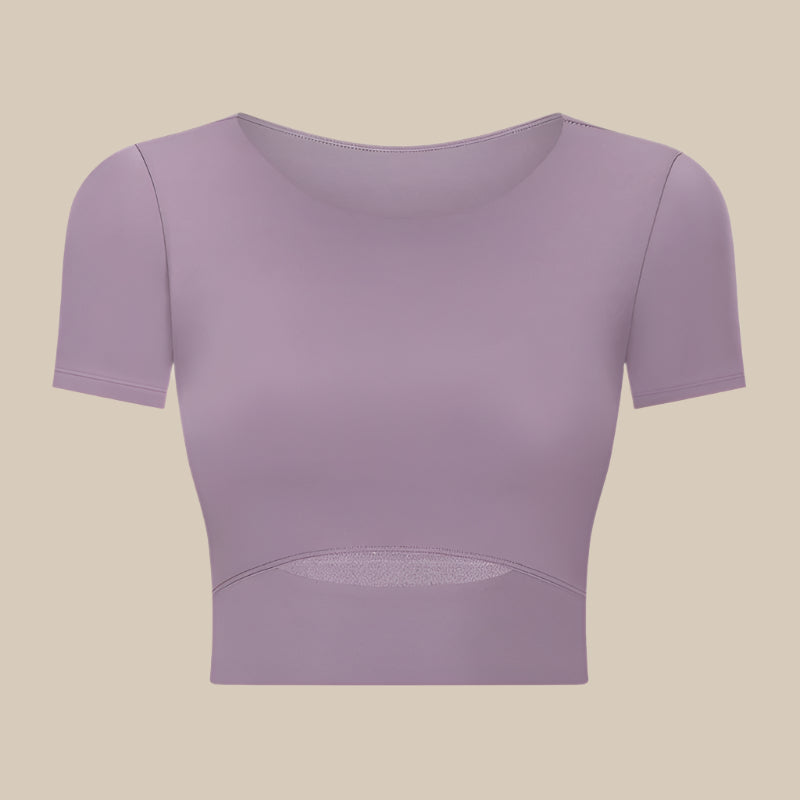 Zachte Sport Crop Top Dames