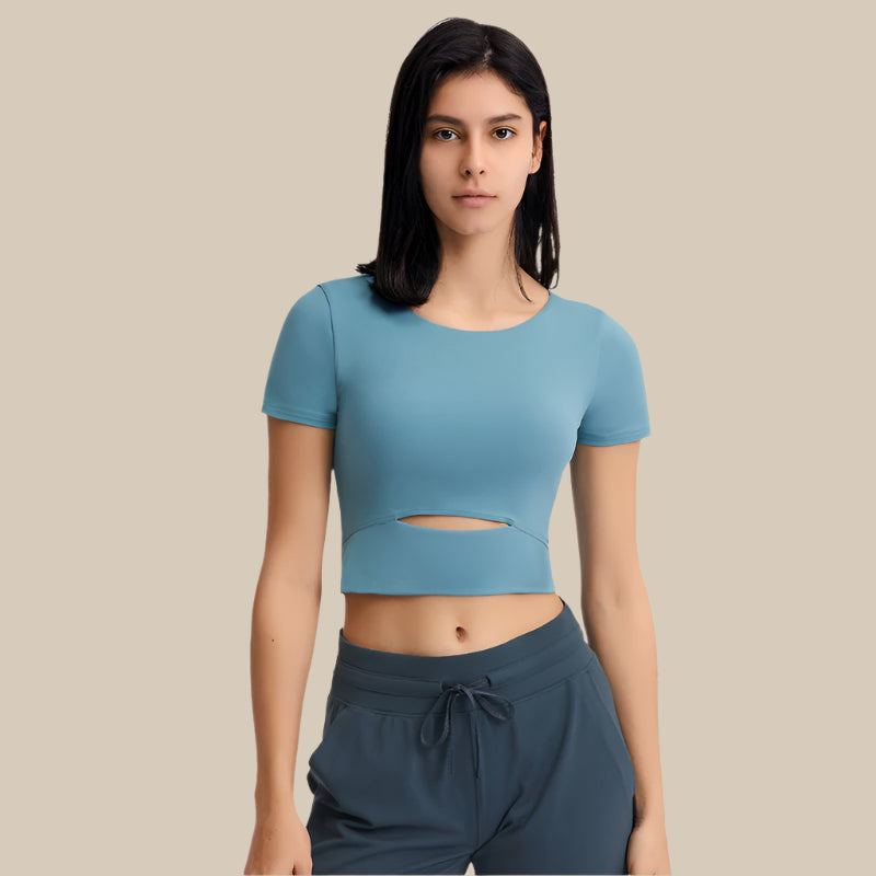 Zachte Sport Crop Top Dames