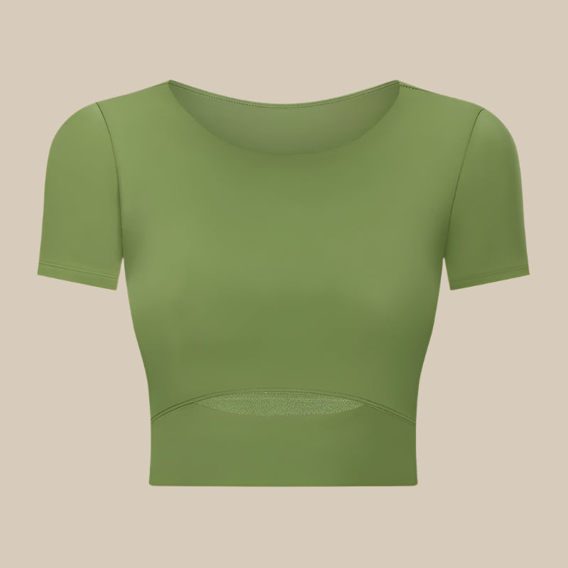 Zachte Sport Crop Top Dames