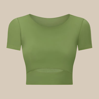 Zachte Sport Crop Top Dames