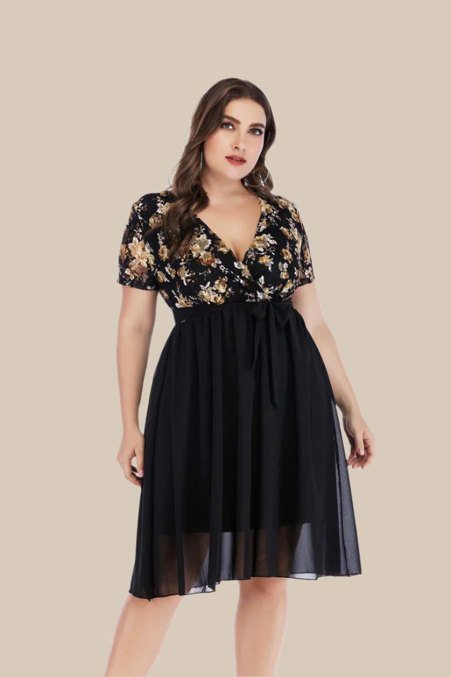 Plus Size Avondjurk Dames