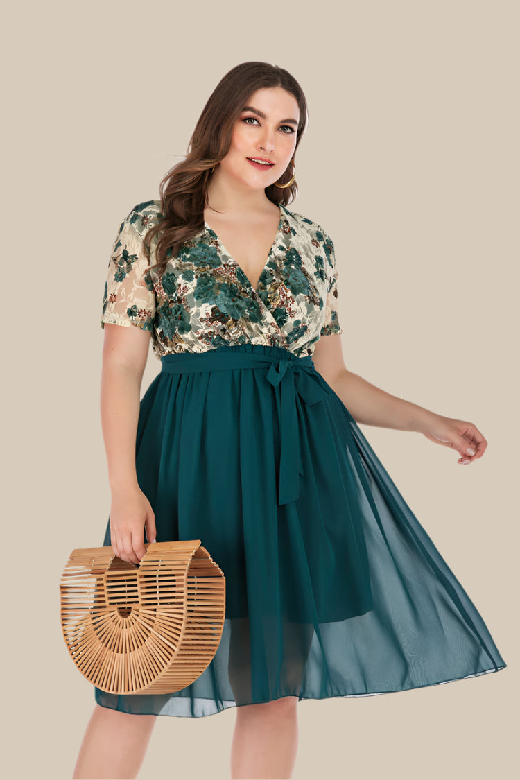Plus Size Avondjurk Dames