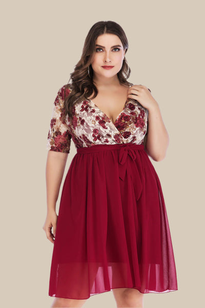Plus Size Avondjurk Dames