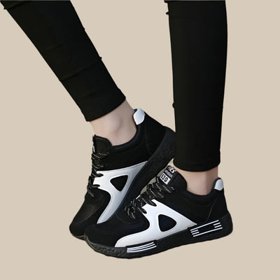Dames Sneakers Met Dikke Zool