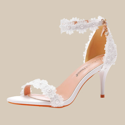 Dames Hoge Hakken Met Strass