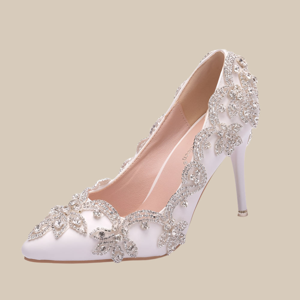 Dames Hoge Hakken Met Strass