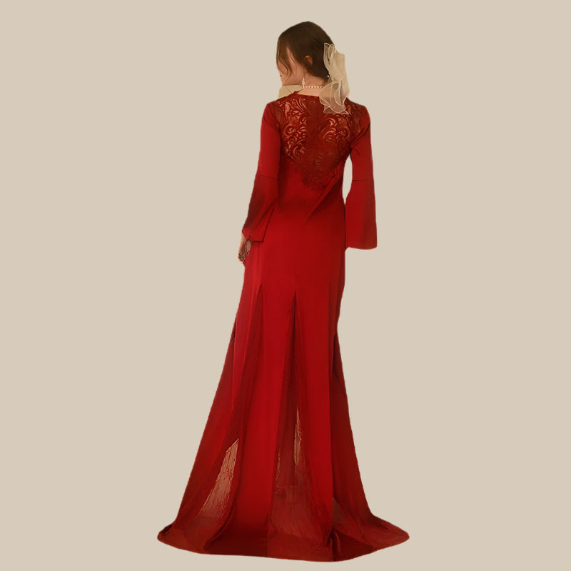Lange Trouwjurk Voor Dames