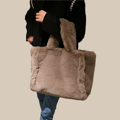 Pluche Winter Schoudertas Dames