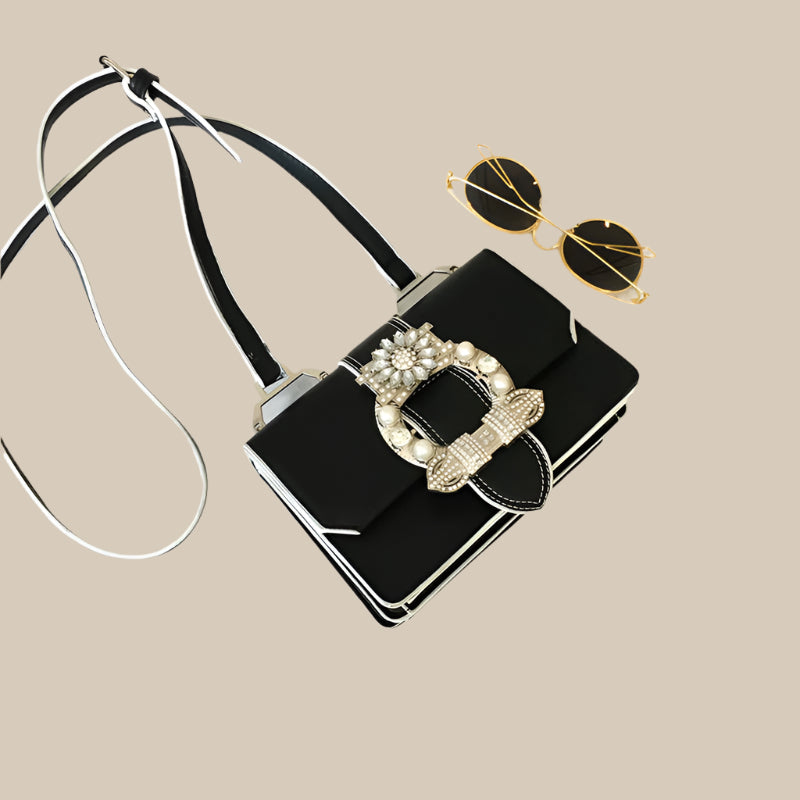 Designer Schoudertas Met Slot Dames
