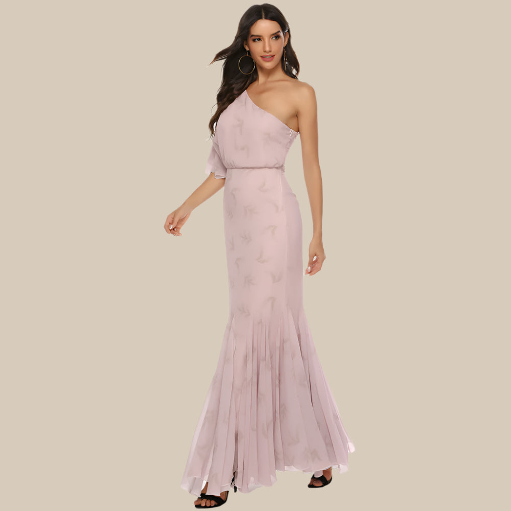 Bohemian Fishtail Jurk Dames