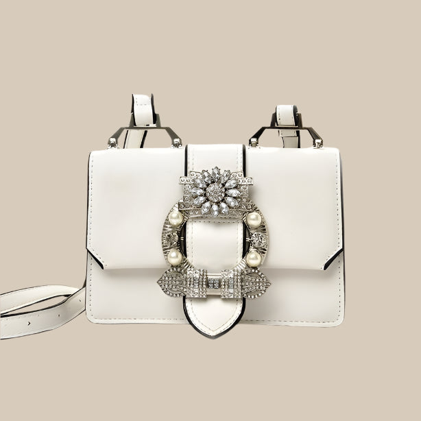 Designer Schoudertas Met Slot Dames