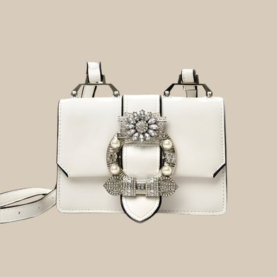 Designer Schoudertas Met Slot Dames